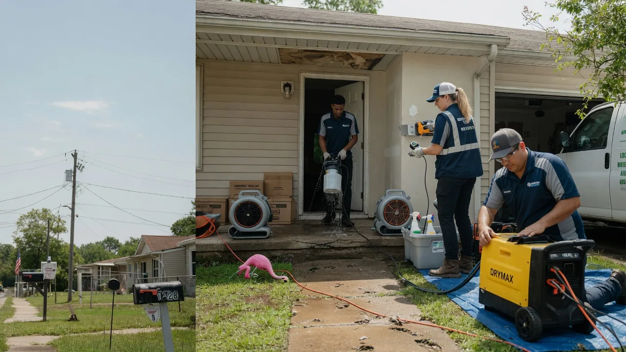 Storm Damage Water Removal in Grantville, PA near me